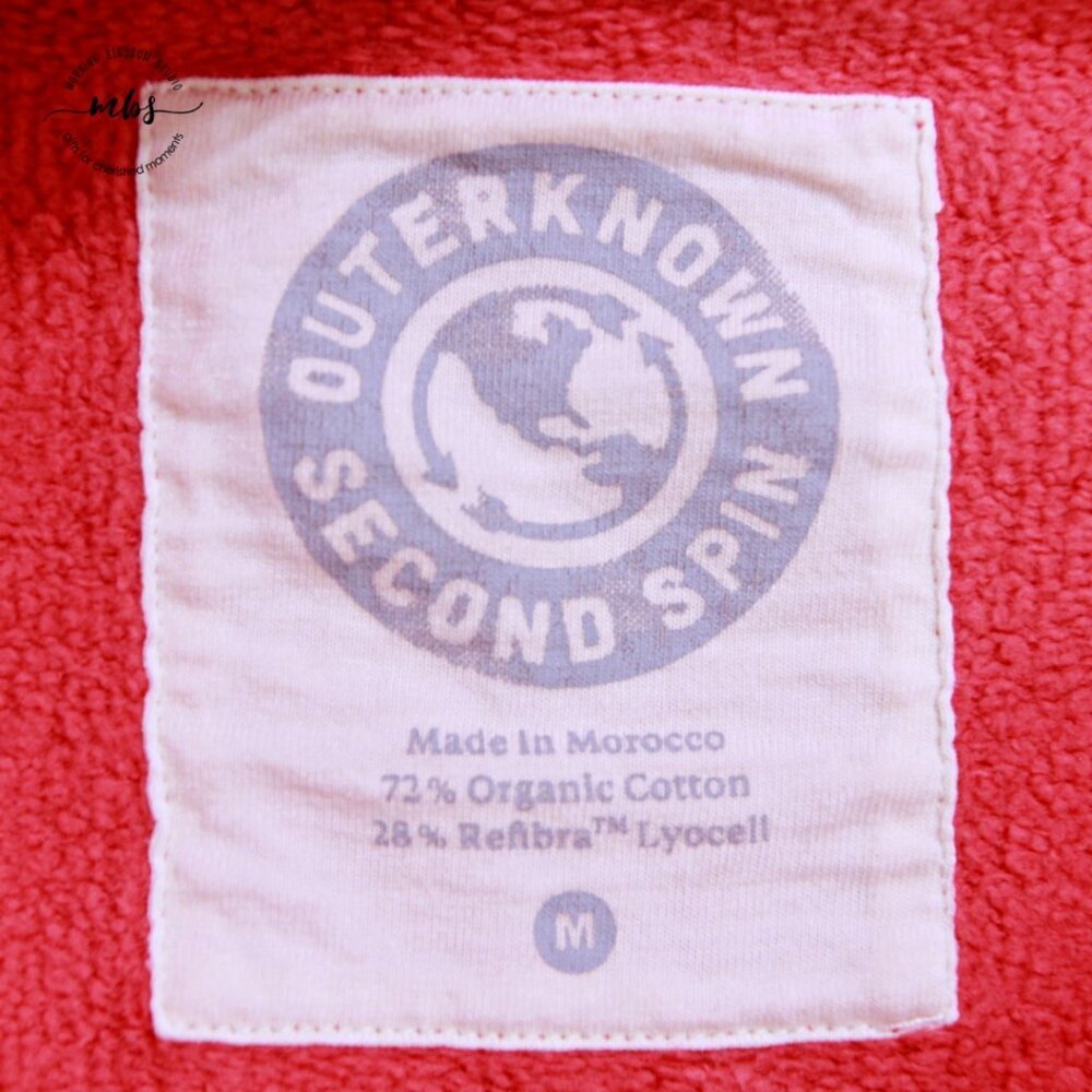 Outerknown Second Spin Side Pockets Cotton Blend … - image 8